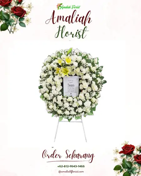 Krans Bunga Duka Bugelan